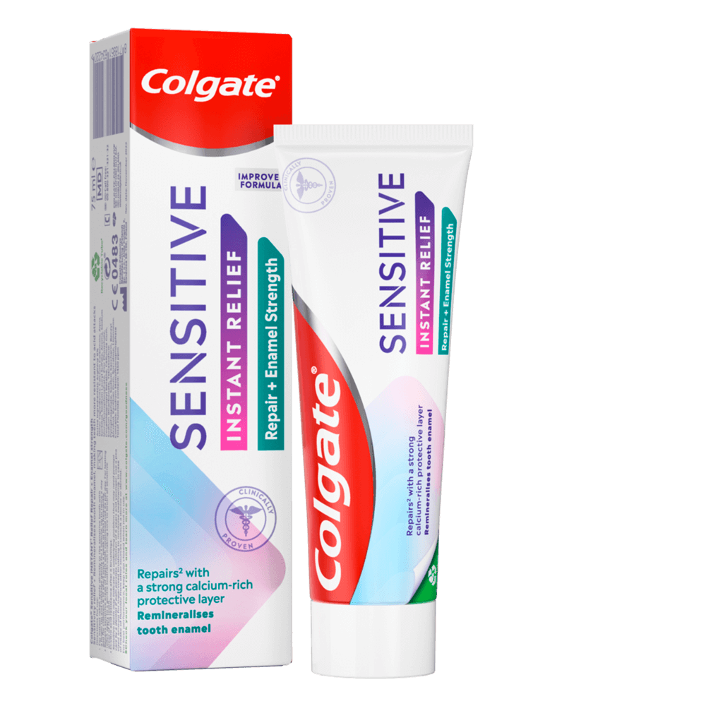 billede af Colgate Sensitive Instant Relief Repair + Enamel Strength tandpasta