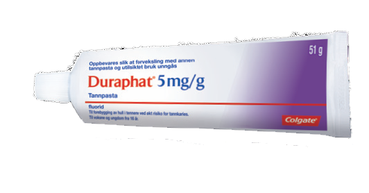 Duraphat® 5 mg/g tannpasta